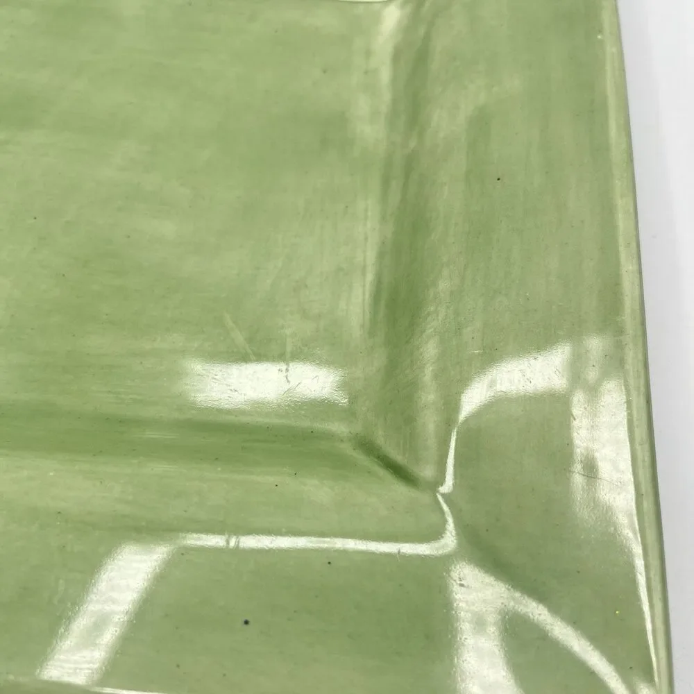 Sausalito Sage Green by Pottery Barn Square Dinner Plate All Sage Green